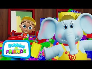 The Cleanup Crew | Bubbles and Friends Learn to Clean Up | Educational Videos for Kids | Cleaning