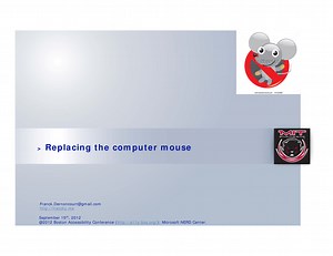 Replacing the computer mouse