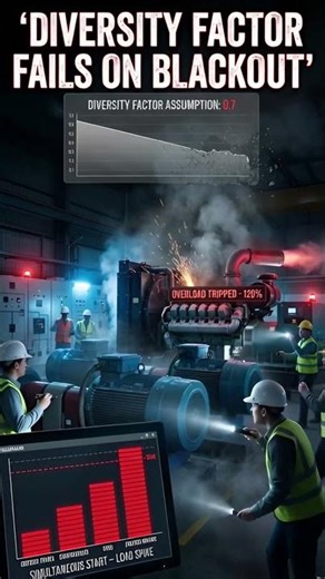 Why Most DG Sets Are Wrongly Sized (Engineers Miss This) #dgset #kva #electrical #failure