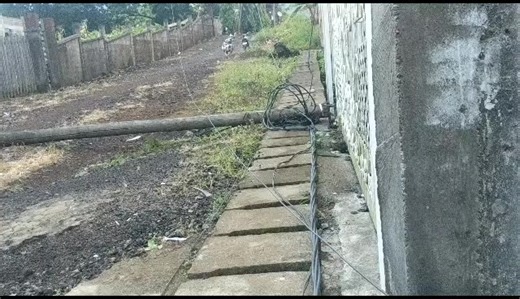 People's Voice (PV) Greetings to the Mimi Mefo Info Team I'm writing to you with a heavy heart about this electric pole that is putting people's lives at risk. The pole, situated at a busy place and a road leading to GBTHS Isokolo Limbe. has been down for one week now and nobody has cared to do anything about it. The pole fell last week and the electricity distribution company has not bothered to pass by and check, despite our effort to reach out to them. ------------------------------------ PV 