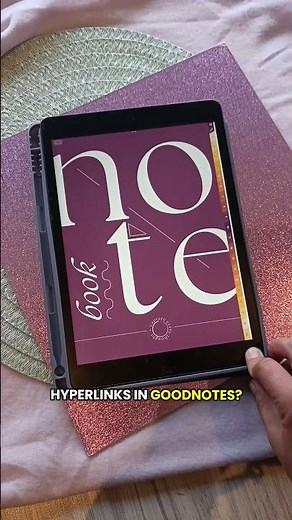 how to enable hyperlinks in GoodNotes 6 #digitalnotebook #goodnotes6 #digitalnotetaking