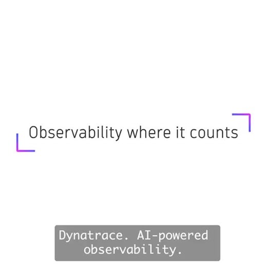 Dynatrace on Instagram: "Observability is all about driving real-world business impact, using data to make smarter decisions and move your business forward. See how #Dynatrace delivers AI-powered observability in the places and moments where it counts via the Link in Bio. https://dynatr.ac/4ndu8FP"