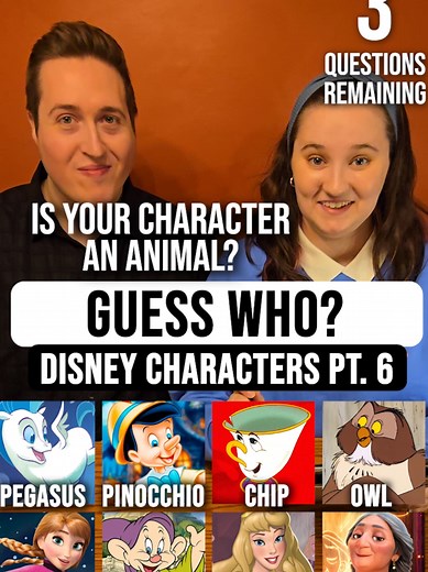 Guess Who? Disney Trivia Challenge Pt. 6
