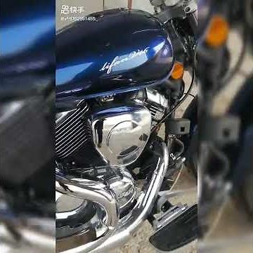 Lifan V16 (250cc V-twin) walk-around, engine sound and riding test