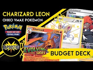 Charizard Budget Deck Is Really Good Post Rotation OHKO VMAXs with Leon! (Pokemon TCG)