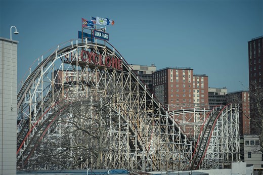 Iconic Coney Island Cyclone roller coaster opens for 99th season – complete with offbeat tradition