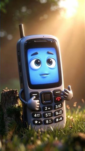 Simple But Strong 📱 Cinematic 3D Feature Phone Animation | Pixar Style Short