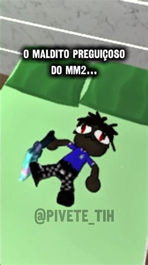 O jogador mais preguiçoso do MM2 😴 #roblox #mm2 #murdermystery2 #preguiçoso