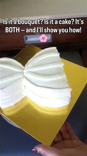 Flower Bouquet Cake | Red Rose Cake Decorating Tutorial | Easy Cake Design