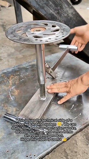Paddock Jackstand Tech: Understanding the Lever System #PaddockStand #LeverMechanism #WorkshopDIY