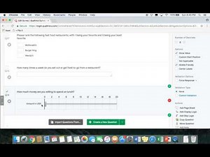 Advanced Questions in Qualtrics