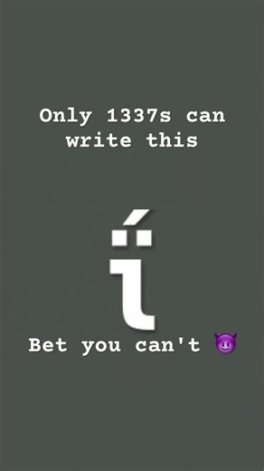 Only Ellite people can write ΐ without copy paste