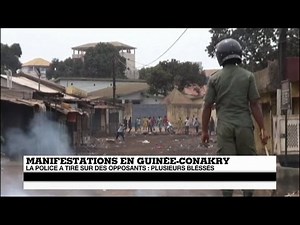 GUINEA: Violent clashes in Conakry between security forces and opposition supporters