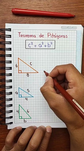 Teorema de Pitágoras 🤓✌️ #fyp #parati #ingedarwin #razonamientologico #razonamientomatematico #pitagoras #trigonometria
