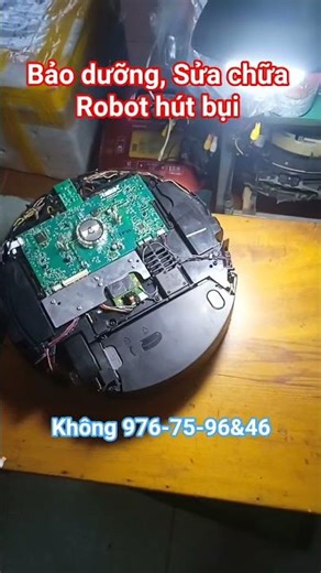 Maintenance. Repair of Robot Vacuum Cleaners. Quality and Responsibility