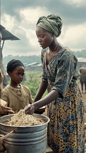 A cinematic still from the film 'Queen of Katwe' style, realistic and raw, depicting everyday lif...