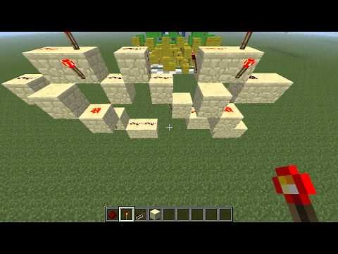 Minecraft - Compact Full Adder (2 Wide with 2 Tick Carry)