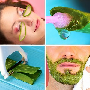 12M views · 82K reactions | Satisfying aloe vera hacks your body & skin will be glad for!  | 5-Minute Crafts | Facebook