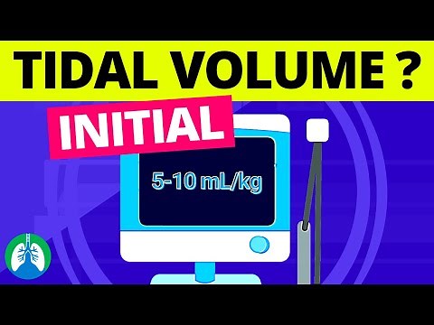 Initial Tidal Volume Setting Range for Mechanical Ventilation