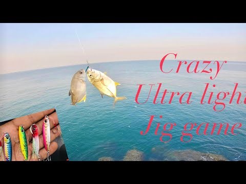 Amazing results on this ultra light jigs || back to back catches Ultra light game . #jigscollection