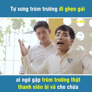 9.6K views · 129 reactions | Rồi gặp trúng hàng real ----------- Nguồn: Ginô Tống Nội dung trong phim là giả có mục đích giải trí Bản quyền được bảo vệ và quản lý bởi WeNew #WeNew #GinoTong #PhimHocDuong #TopStars #TP | Top Stars | Facebook