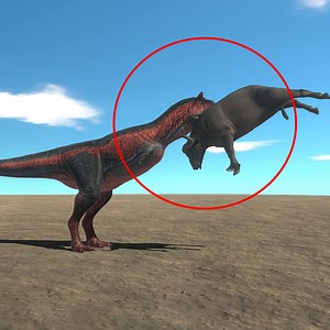 Carnotaurus vs Everyone - Animal Revolt Battle Simulator | The Burner Guy