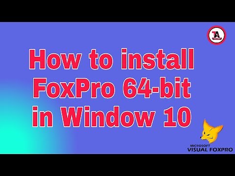 How to Install Fox Pro 64-bit in Window 10 || Subscribe Techno AbhijeeT