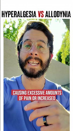 Hyperalgesia VS Allodynia