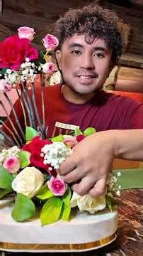 Modern flower Arrangment with a beautiful accent design