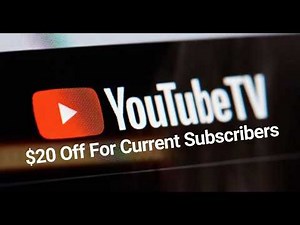 YouTube TV is Offering $20 Off a Month to Current Subscribers – Here is How to Claim It