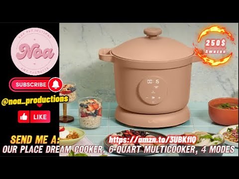 Our Place Dream Cooker | 6-quart Multicooker | 4 Versatile Modes | Pressure Cook, Slow Cook, Sear