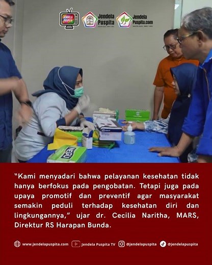 💚 RS Harapan Bunda Dekatkan Layanan Kesehatan ke Warga Kampung Rambutan