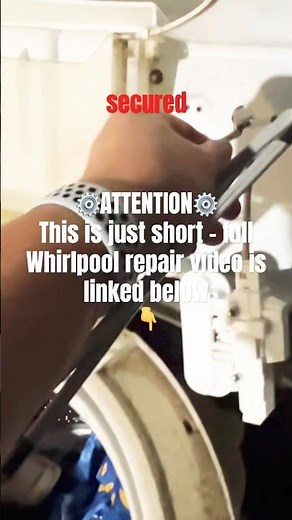 Whirlpool Washer F5 E2 Error – Door Lock Installation & Wiring Repair | Appliance Fix Lab 🇨🇦