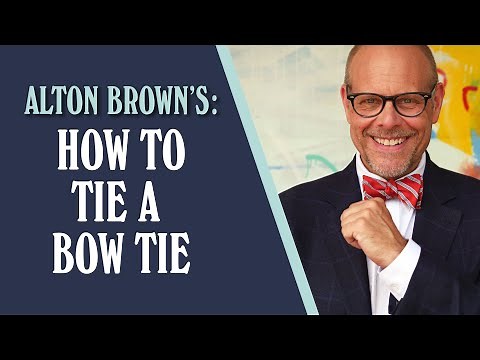 How to Tie a Bow Tie