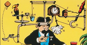 Cartoonist Rube Goldberg’s Machines Turned Simple Tasks into Epic Spectacles