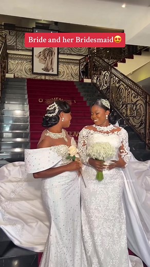 Bride and Bridesmaid Wedding TikTok Video