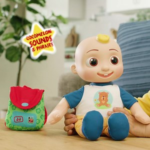 2.6K reactions · 1.1K shares | Head back to school with your little one's favorite CoComelon character! Play and sing along with JJ as he gets ready for school with his removable backpack!  | CoComelon | Facebook