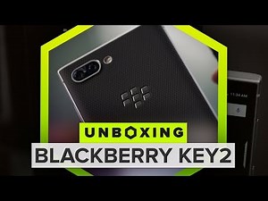 BlackBerry Key2 unboxing and walk-through