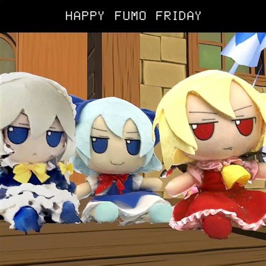 One Six Zero on Instagram: "it is funky Fumo Friday . . . . . #touhou #touhouproject #東方Project #とうほうプロジェクト #東方プロジェクト #2hu #ふもふも #fumofumo #gamedev #flandre #flandrescarlet #フランドールスカーレット #フランドール #sakuya #咲夜 #sakuyaizayoi #cirno #チルノ/ #touhoufanart #animeplush #fumo #plush #toho #happyfriday #tgif #fridaymotivation #fridaymood #danceoff #fumofriday #classicfumofriday"