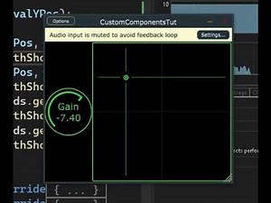 JUCE: Custom Parameter Components