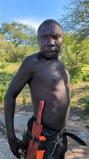 Angry man chaba #viralreel #africa #fypシ #chaba #hadzabetribe