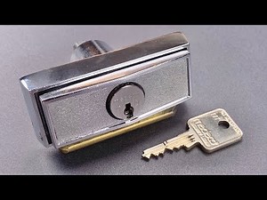 [1122] Medeco M3 Vending Machine Lock Picked