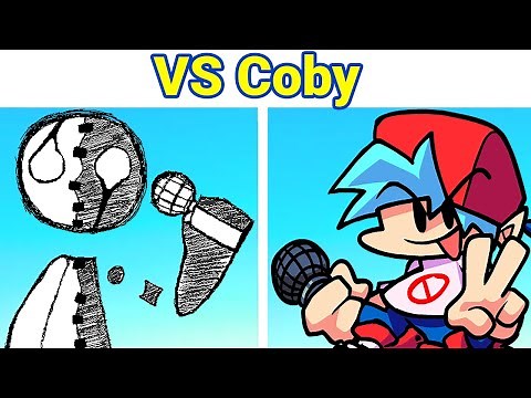 Friday Night Funkin' - VS Coby FULL WEEK (HARD/FNF Mod) + Dialogs [SCARY MOD]