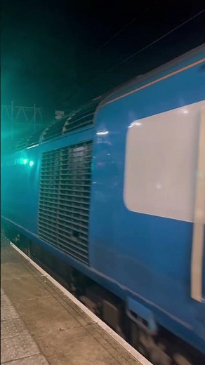 Class 43 Pullman HST leaving Stafford!.