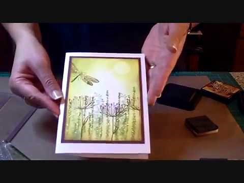 How to: Use Tim Holtz Distress Ink Pads - For craft and scrapbooking ideas - Tutorial