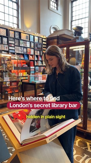 Bookworms and cocktail lovers, listen up! You need to head to Maison Assouline on Piccadilly. It’s inside a gorgeous old Grade II listed banking hall, and it’s packed with the most beautiful, curated art and coffee table books you’ve ever seen. ⁠ ⁠ 📍Maison Assouline, W1J 9EY | Secret London