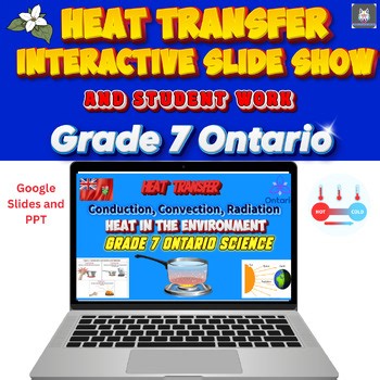 Heat Transfer: Conduction, Convection and Radiation: Grade 7 Ontario Science
