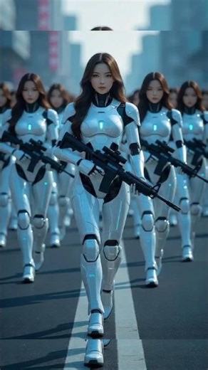 Futuristic Army of Robot #robot #future #robotarmy