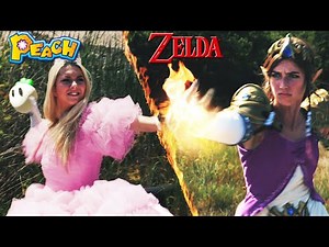 Zelda vs. Peach. Fight!