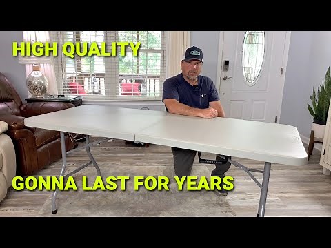 Ultimate Folding Table Solution ~ Office Star 6' Sturdy Portable Table